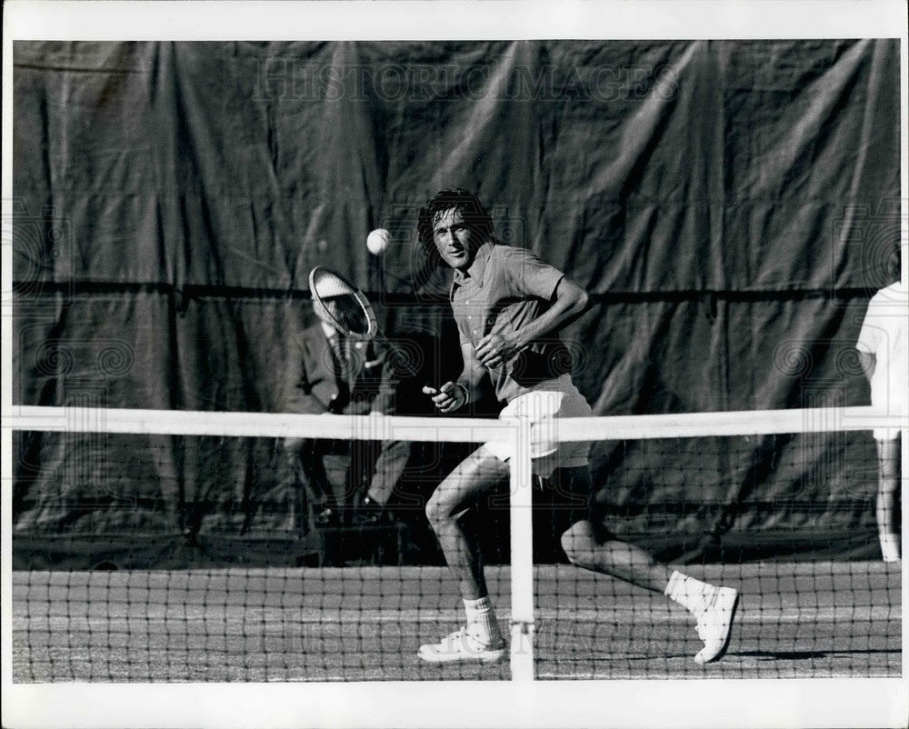 Press Photo Men&#39;s US Tennis Open Winner Rumanian Ilie Nastasie - KSB31715 - Historic Images