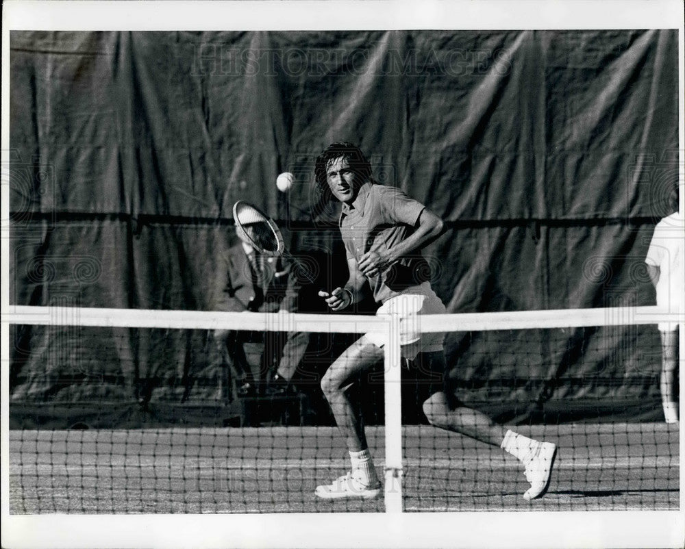 Press Photo Men's US Tennis Open Winner Rumanian Ilie Nastasie - KSB31715 - Historic Images