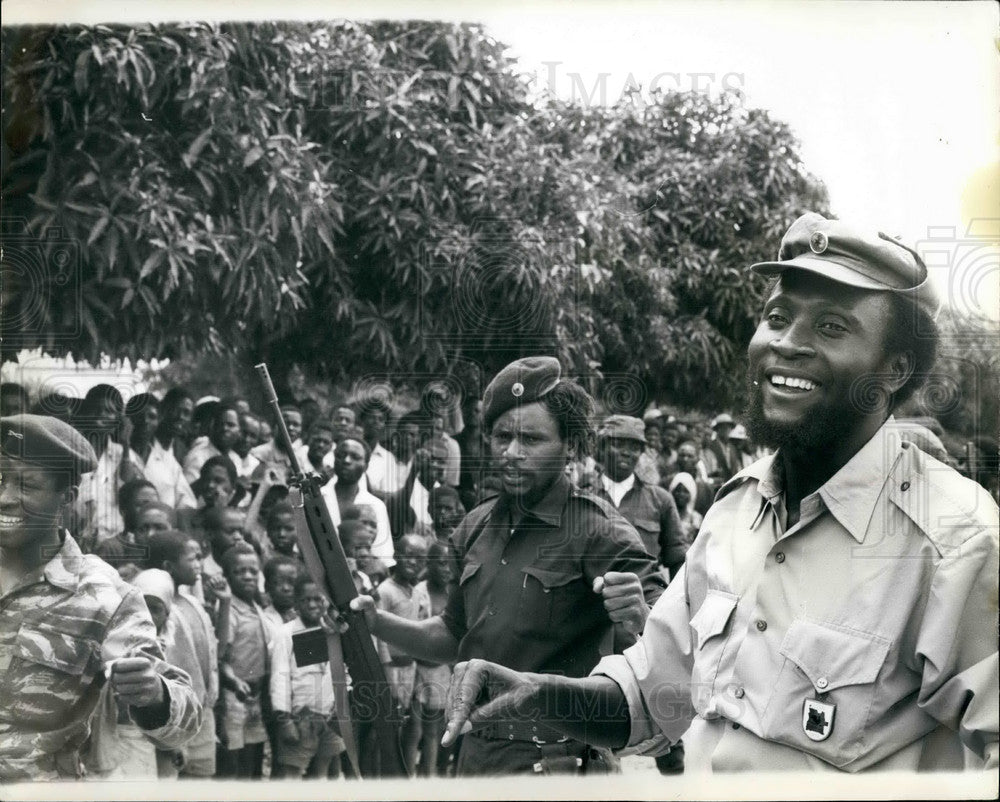 1976 Colonel Samuel Chiwale Commander & Chief of Unita Forces - Historic Images