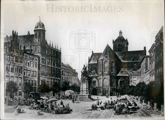 Press Photo Church Where Peter Minuit Was Christened In Wesel - KSB32255 - Historic Images