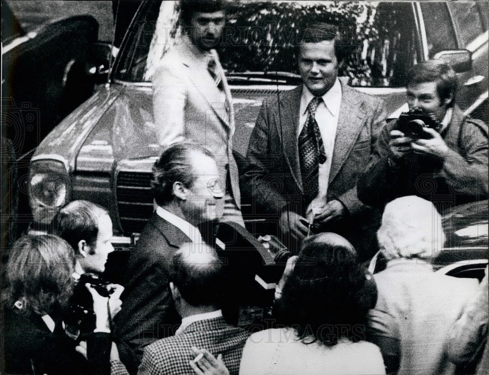 Former Chancellor Willy Brandt Witness Trial Spy Gunter Guillaume - Historic Images