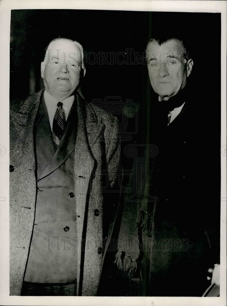 1946  Herbert Hoover in Paris to discus food supplies for Europe - Historic Images