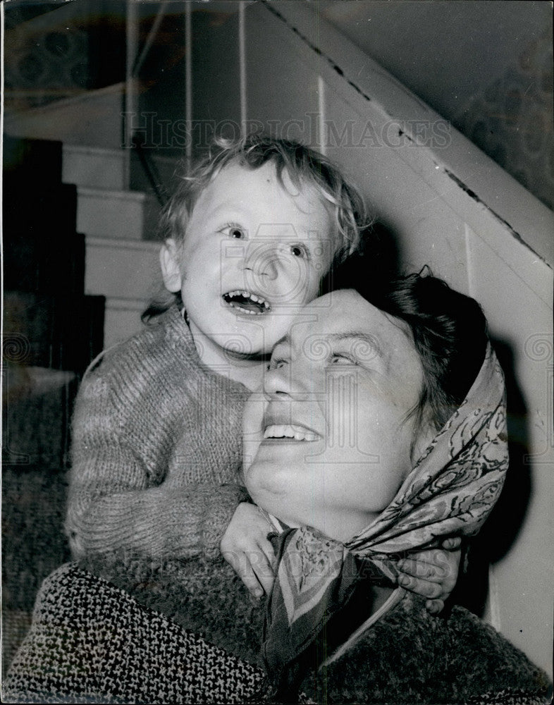 1959, Mrs. Amy Fowler and son David - KSB32641 - Historic Images