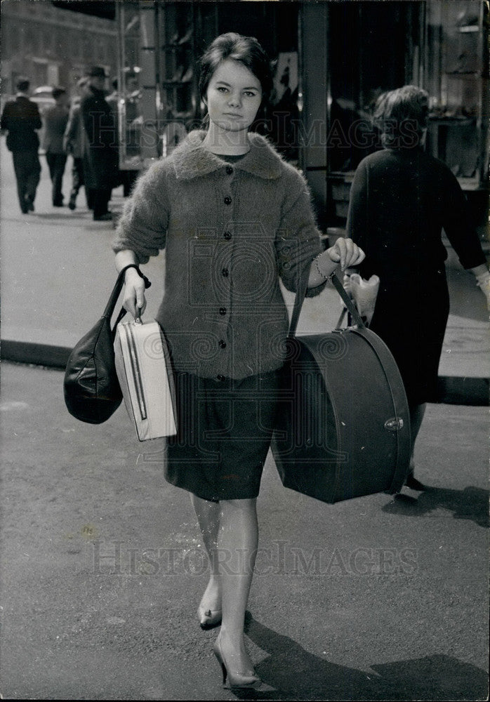 1960 Colette Descondes  for film  &quot;Les Numphettes&quot;.-Historic Images