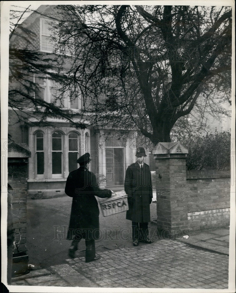 1954 Press Photo &quot;Home for Elderly Gentlefolk&quot; where 2 women murdered-Historic Images