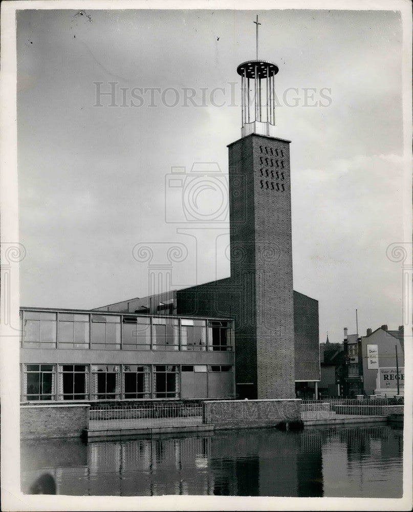 Press Photo The new Congregational Church in London - KSB33611 - Historic Images