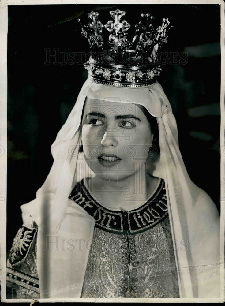 Press Photo Miss Maria Weitl as "Hedwiga 1953"- - KSB33785 - Historic Images