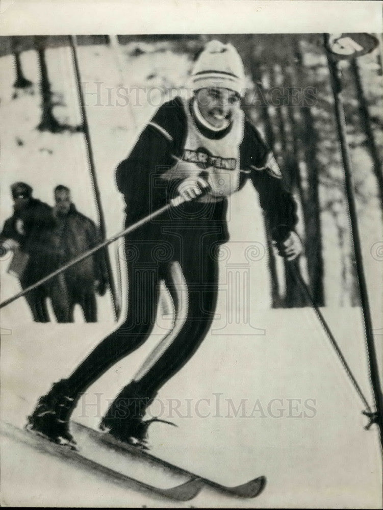 1964 Christine Gottschel wins Slalom Race - Historic Images