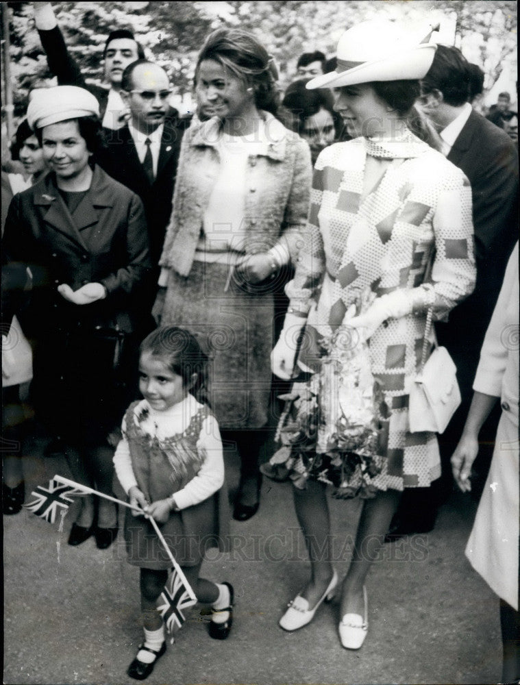 1971 Princess Anne visits Turkish Orphanage  - Historic Images