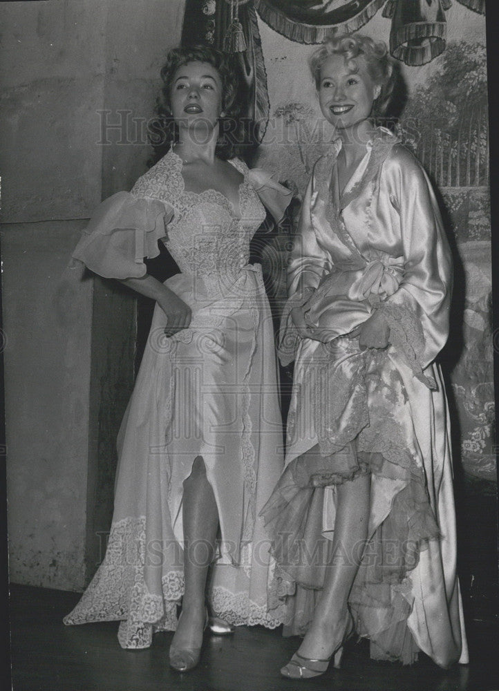 1953 Paris Mannequins &Ladies underwear  - Historic Images