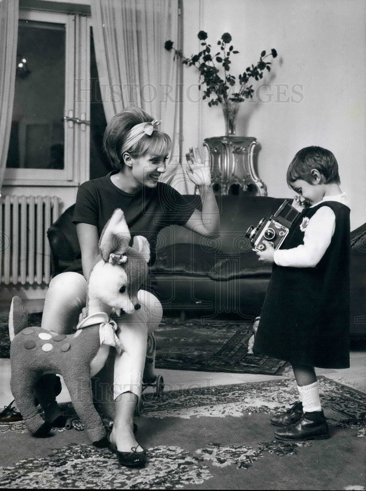 1963 Press Photo Rosselia Como is one of best italian musical comedy actresses-Historic Images
