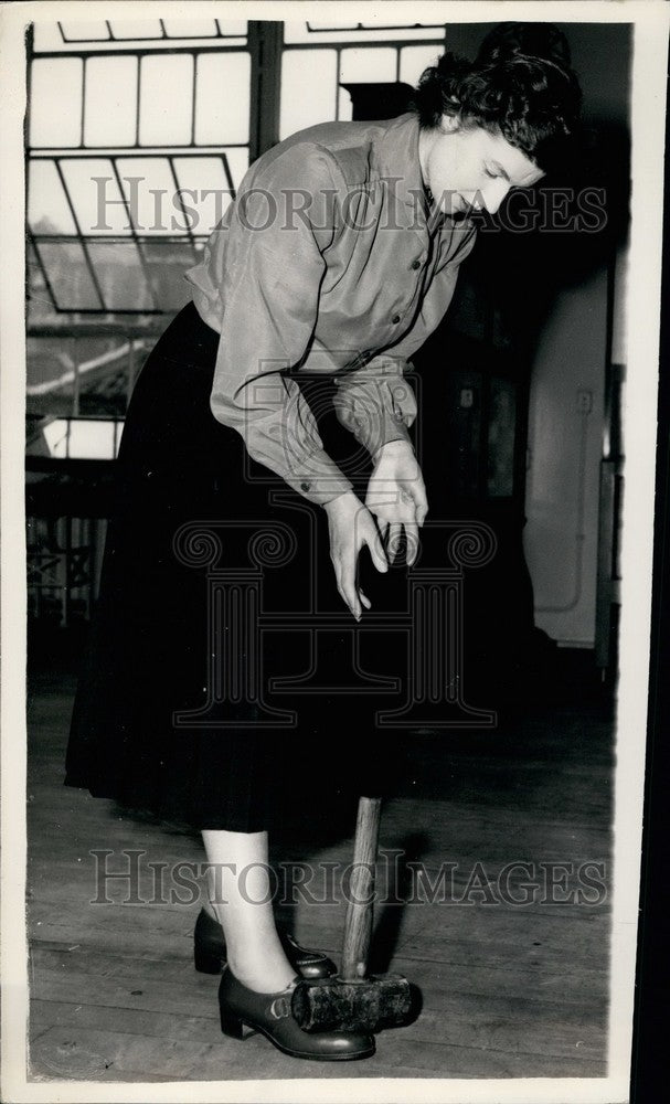 1955, Miss A Horne, South London Factory Inspector, Industrial Health - Historic Images