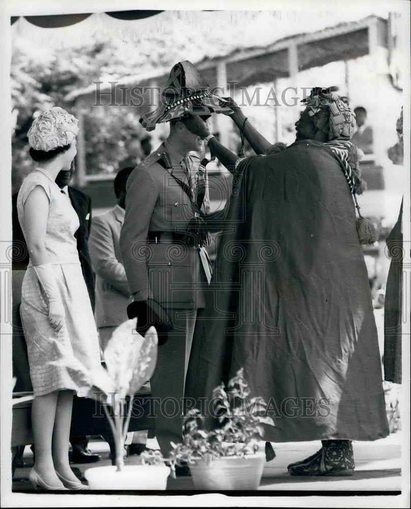 1961 Press Photo Prince Philip & the Queen in Ghana - KSB35507-Historic Images