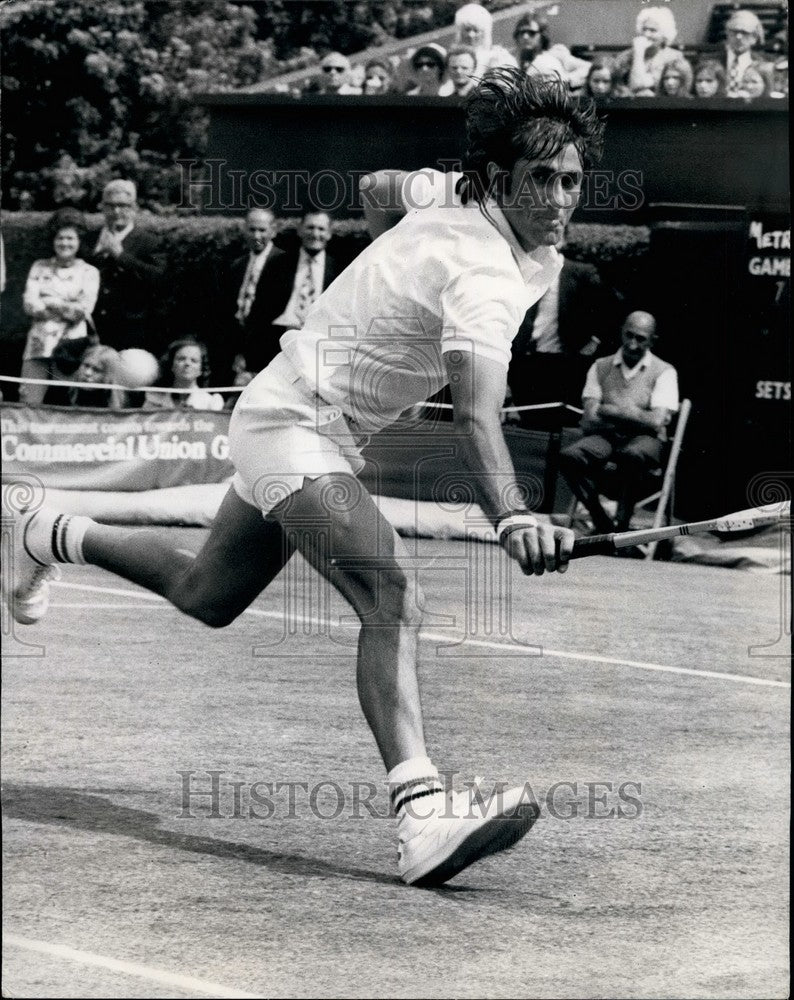 1973 Press Photo  Ile Nestase  at London Grass Court Championships - Historic Images