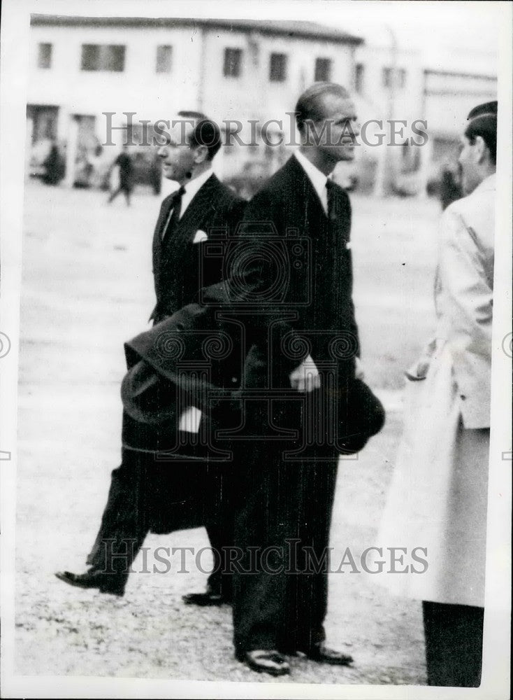 1967 Lt Cmdr Parker &amp; The Duke of Edinburgh - Historic Images