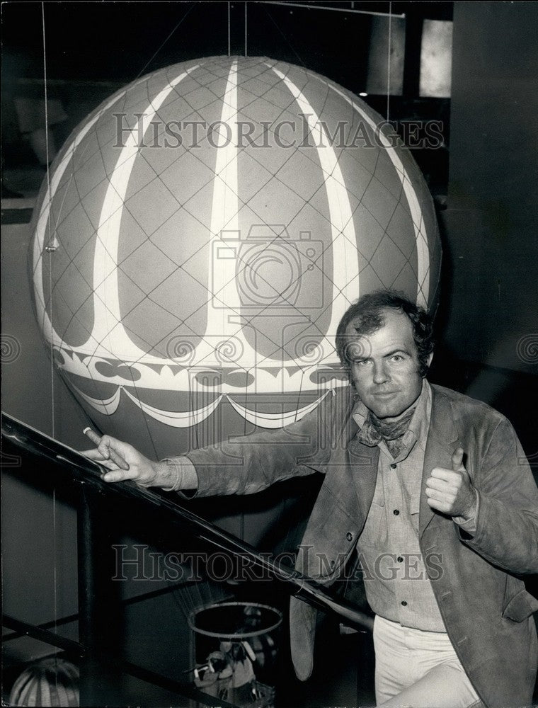 1970 Press Photo John Burningham Goes Around The World In 80 Days - KSB35845 - Historic Images