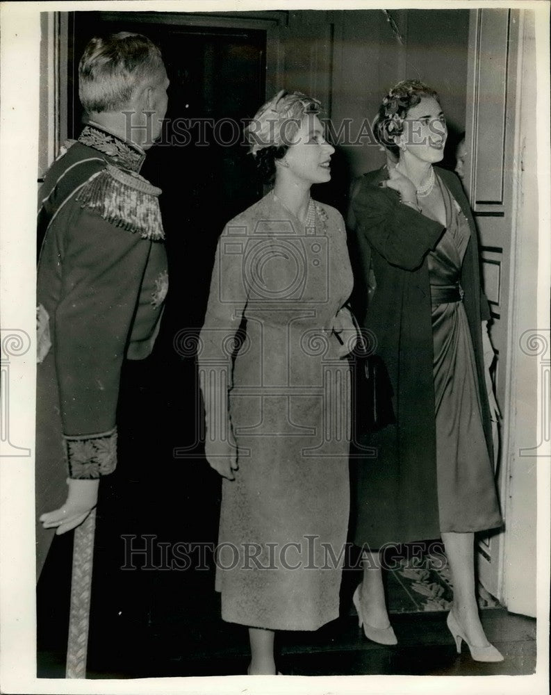 1957 Queen Elizabeth and Queen Ingrid In Denmark - Historic Images