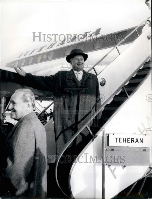 Press Photo Traffic-minister Dr. Seebohm - KSB36289 - Historic Images