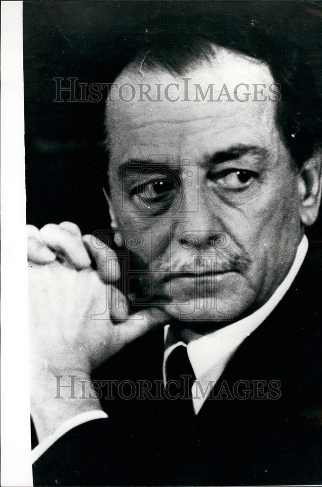 1972 Press Photo Top Diplomat Koca Popovic Quits In Yugoslavia - KSB36413-Historic Images