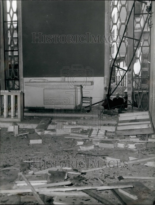 1967, Church Of St. Pius X Blown Up In Protest Of Podgorny Visit - Historic Images