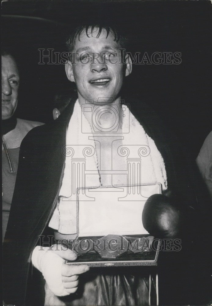 1953, Jacques Prigent Wins French Lightweight Champion's Title - Historic Images