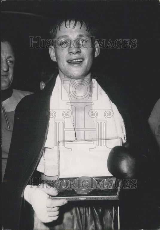 1953, Jacques Prigent Wins French Lightweight Champion's Title - Historic Images