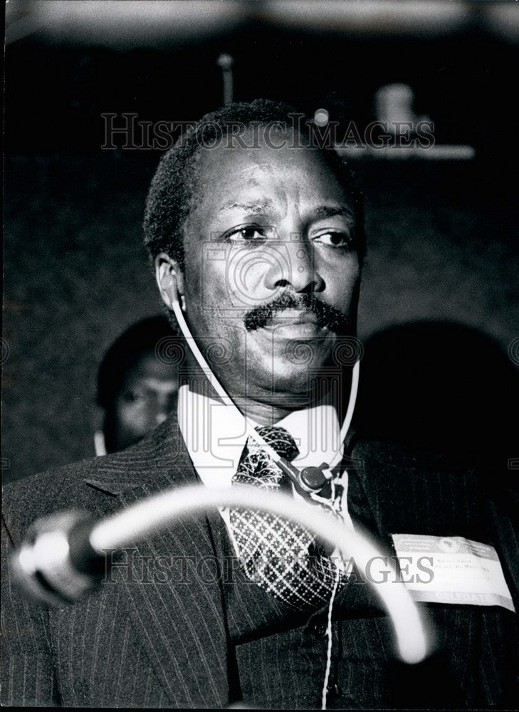  Minister of State, Foreign Affairs, Uganda, Mativa Lubega - Historic Images
