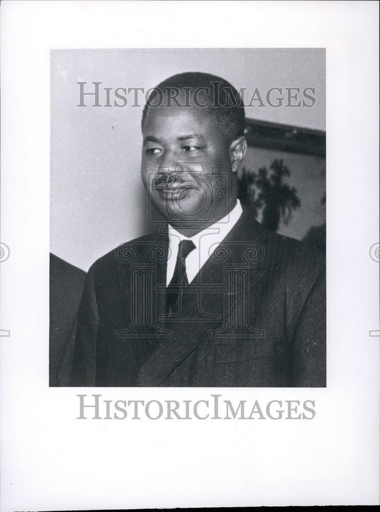 1963 President of Cameroon Ahmadou Ahidio - Historic Images