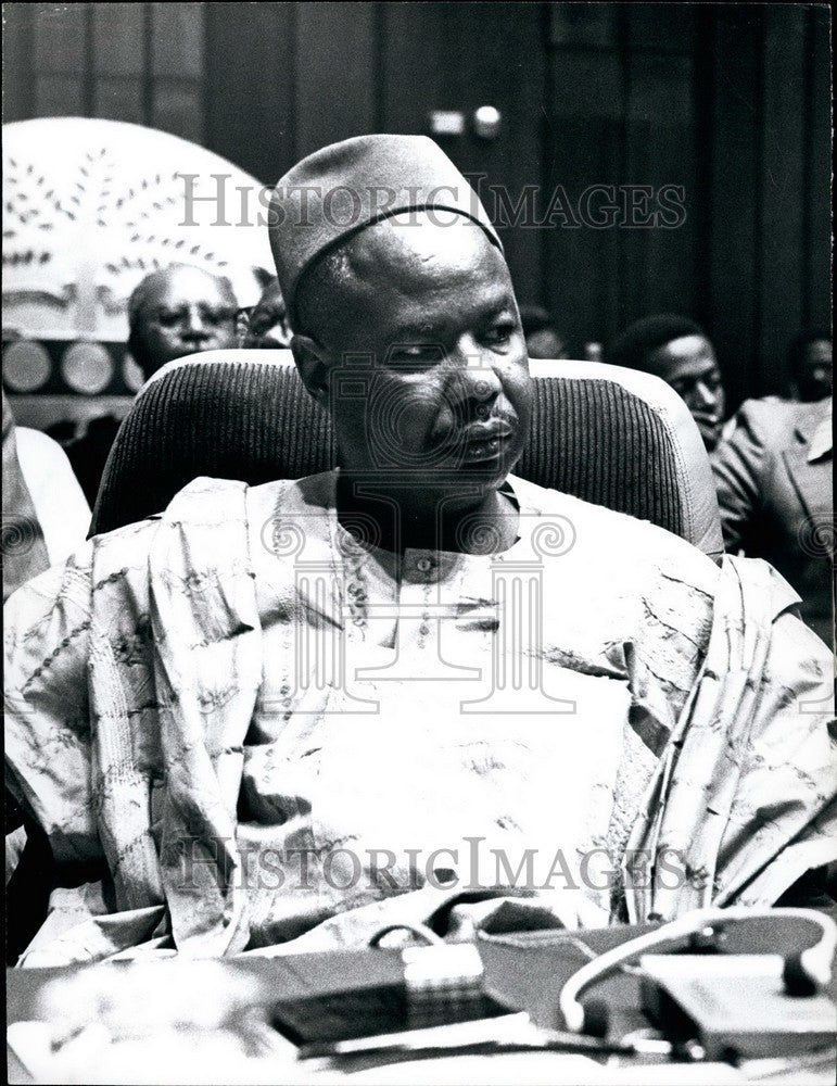 1977, Ahamadou Ahidjo, President of Cameroon - KSB37507 - Historic Images