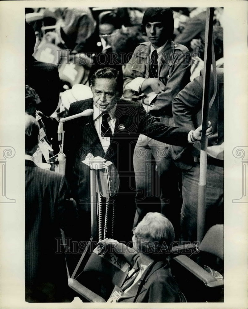 1976, Carl Albert at the Natl. Democratic Convention - KSB37515 - Historic Images