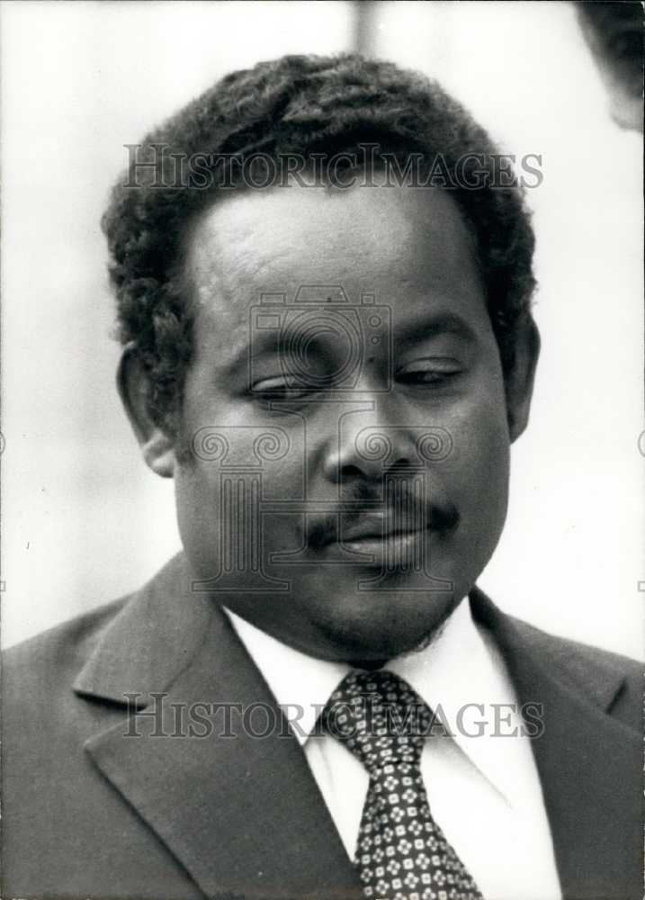 1979 Press Photo  Somalian Ambassador to France: Mohammed Warsame Ali - Historic Images