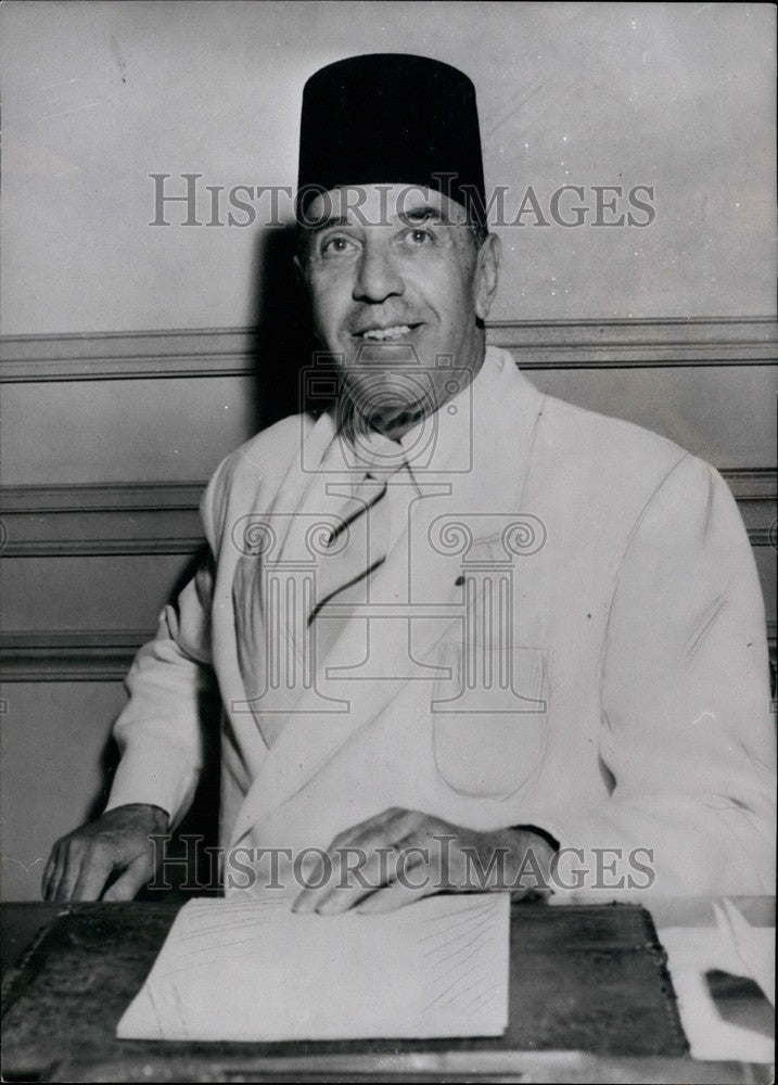 1954, Tunisian home rule leader,Tahar Ben Ammar - KSB37737 - Historic Images