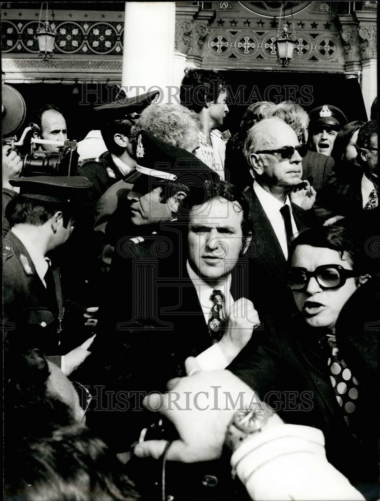 1976 Scene at funeral of Alexandros Panagoulis - Historic Images