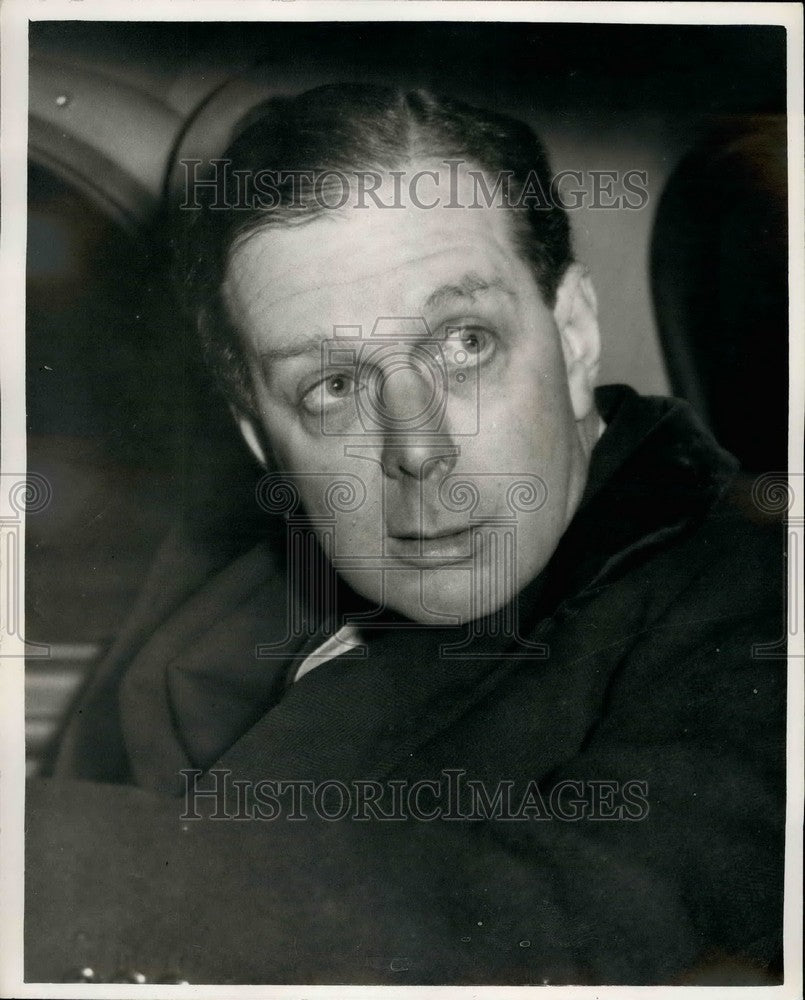 1957 Oliver Poole Deputy Chairman Conservative Party Bank Inquiry - Historic Images
