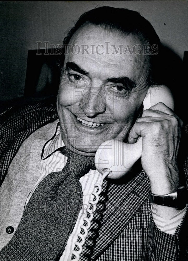 Press Photo German Stage Director Guenther Rennert - KSB38115 - Historic Images