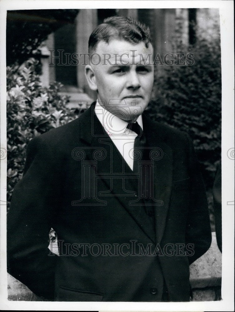 1959 Press Photo Det. Sgt. John Sandfrod - Historic Images