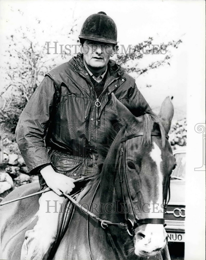 1978, Norman Scott safe on his farm after an attempt on his life - Historic Images