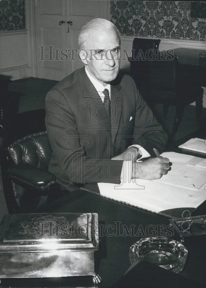 1974 Press Photo Edward Short New deputy Leader of The Labour Party - KSB38565-Historic Images