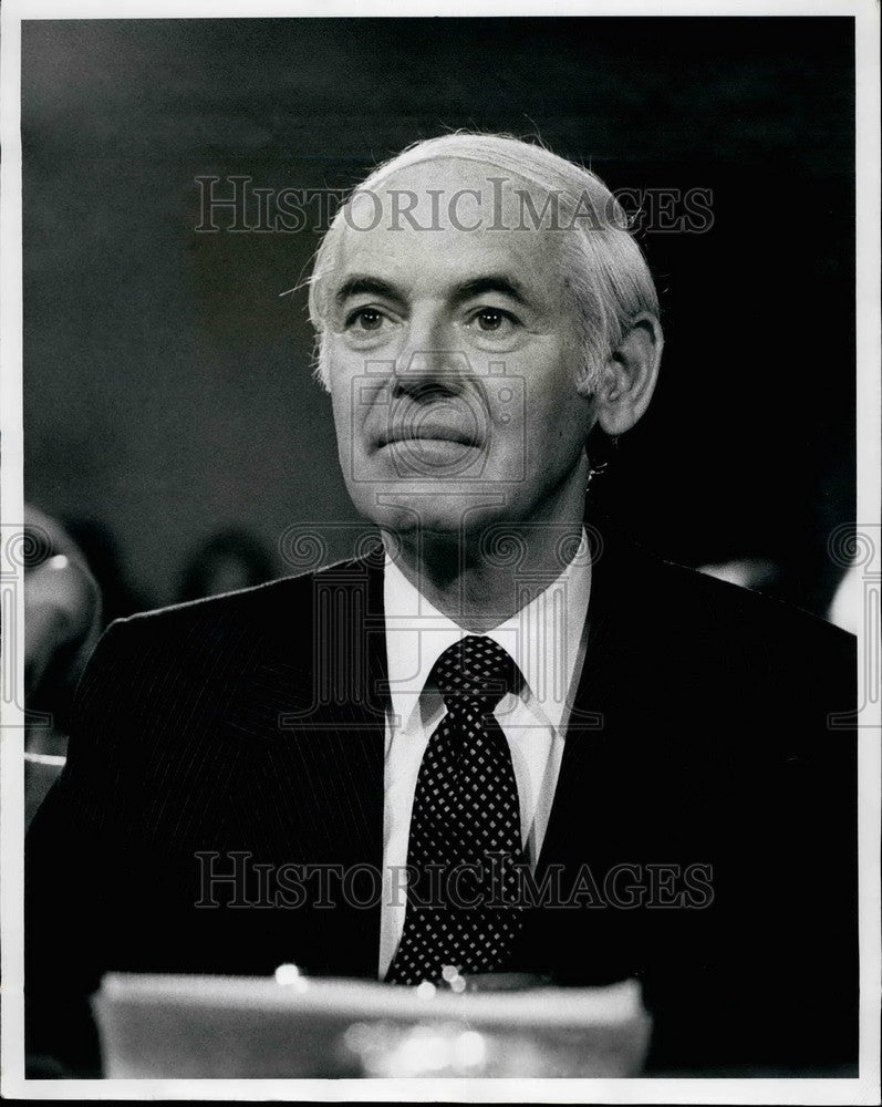 Press Photo US States Atty Gen William French Smith - Historic Images