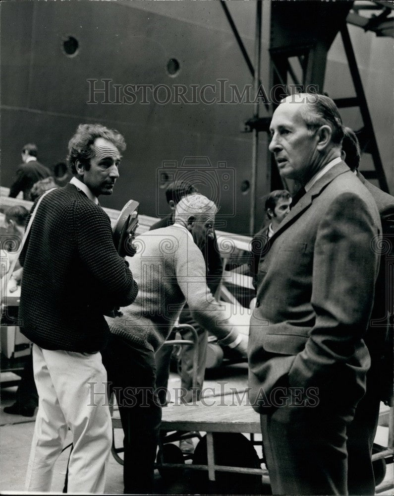 1970 Press Photo Sir Basil Smallpeice, Chairman of Cunard - KSB38709-Historic Images