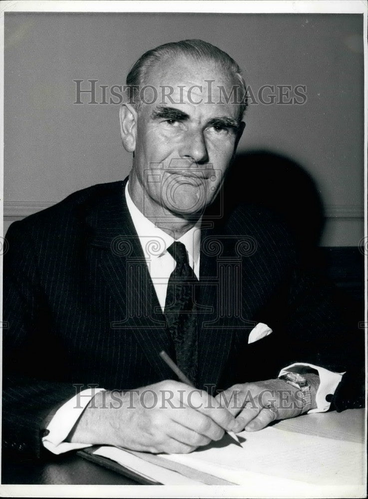 Press Photo Sir Reginald Verdon-Smith of Lloyds Bank - Historic Images