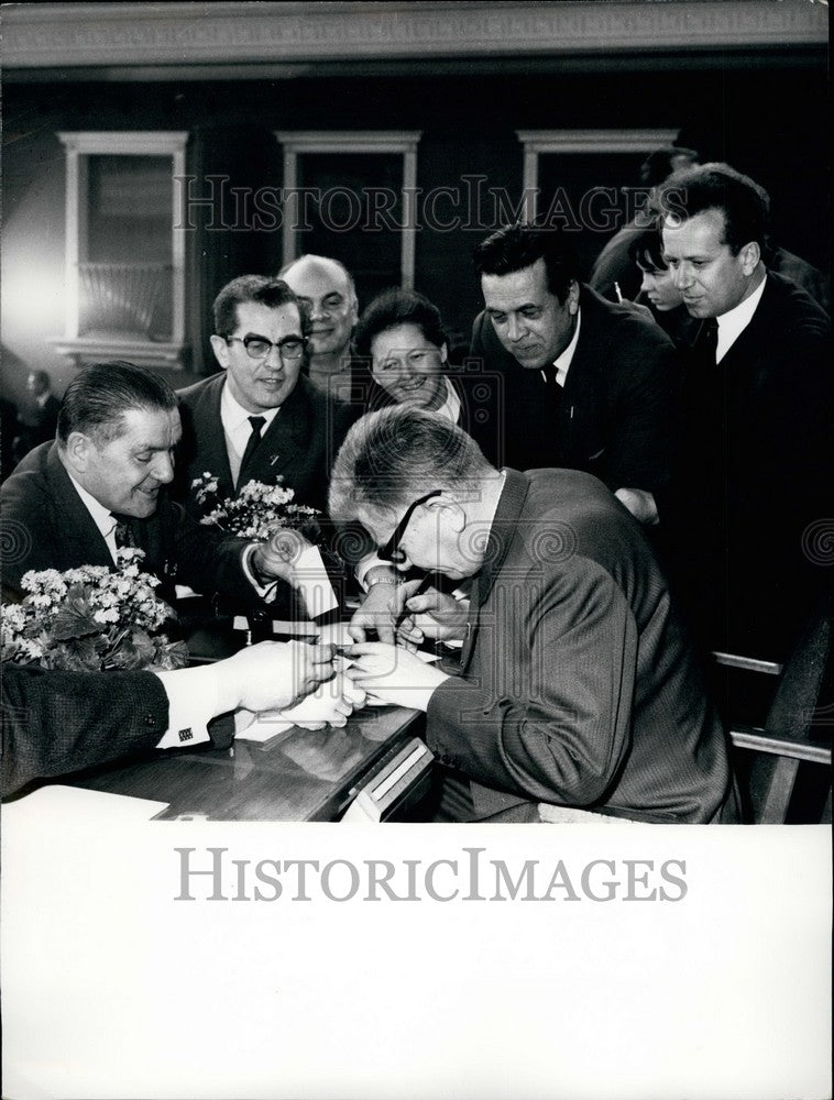 1969 Joseff Smrkovsky, Chairman, House of the People  - Historic Images