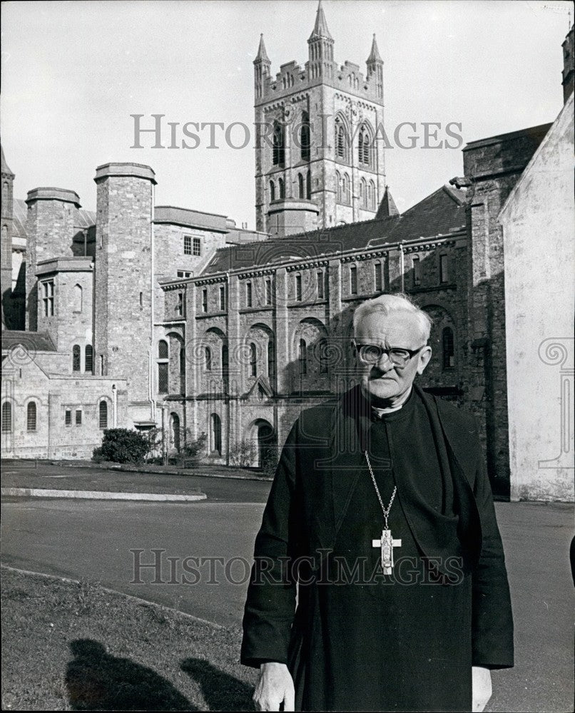 1976, Father Leo Smith, Abbott of Buckfast Abbey, Devon - KSB39131 - Historic Images