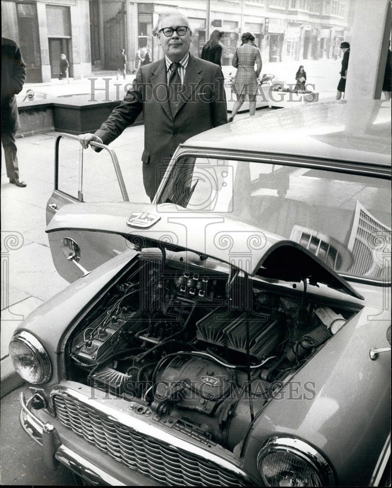 1973 Press Photo Secretary of State for the Environment Geoffrey Rippon - Historic Images