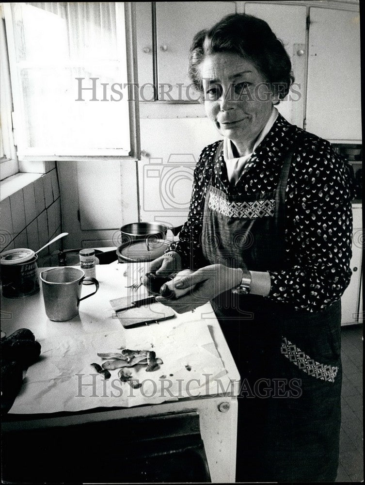 1977, Mrs. Blunschy ,Swiss parliament-president - KSB39345 - Historic Images