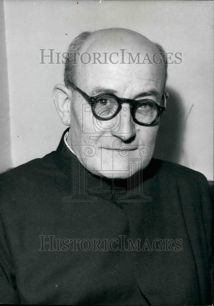 1959, French priest, R.F. Andre Blanchet ,author - KSB39377 - Historic Images