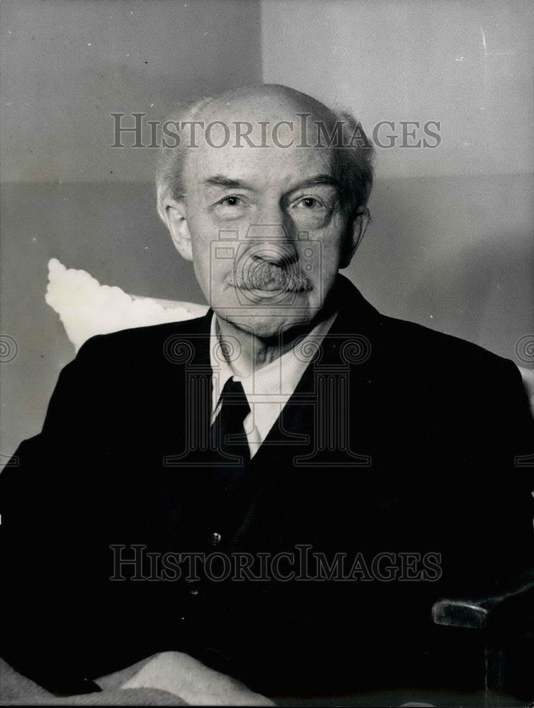 Press Photo Professor Walter W. Bothe of Heidelberg University - Historic Images