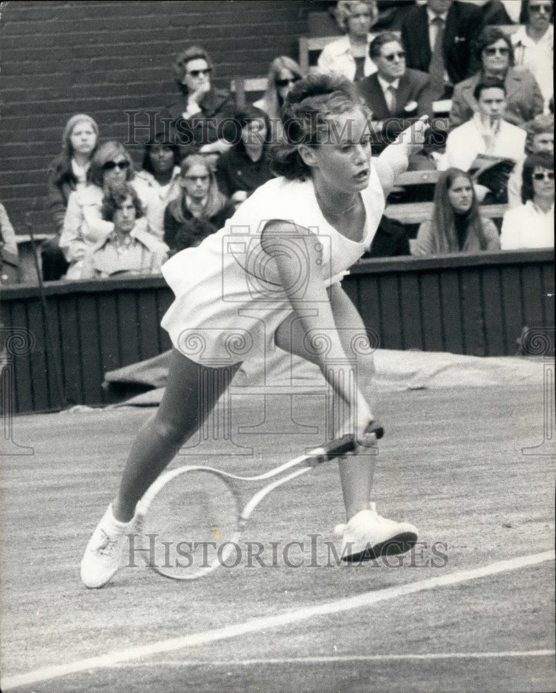 1974 Press Photo iss Boshoff of South Africa at Wimbledon Tennis - KSB39481-Historic Images