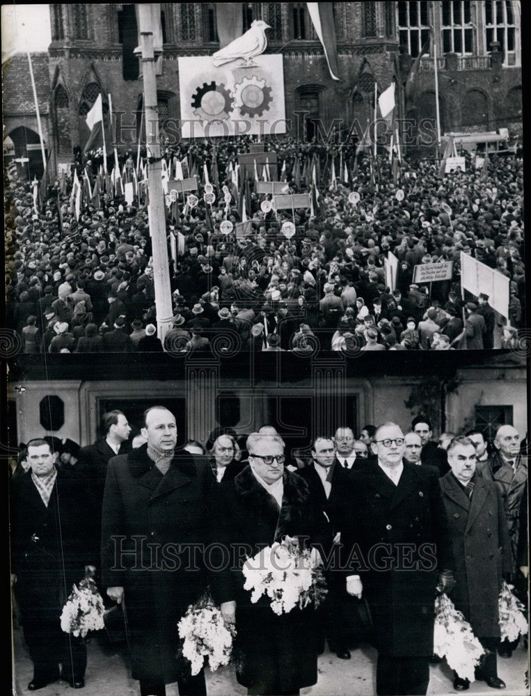 1963 Secretary of Foreign Affairs Skrzeszewski, Georg Dertinger - Historic Images