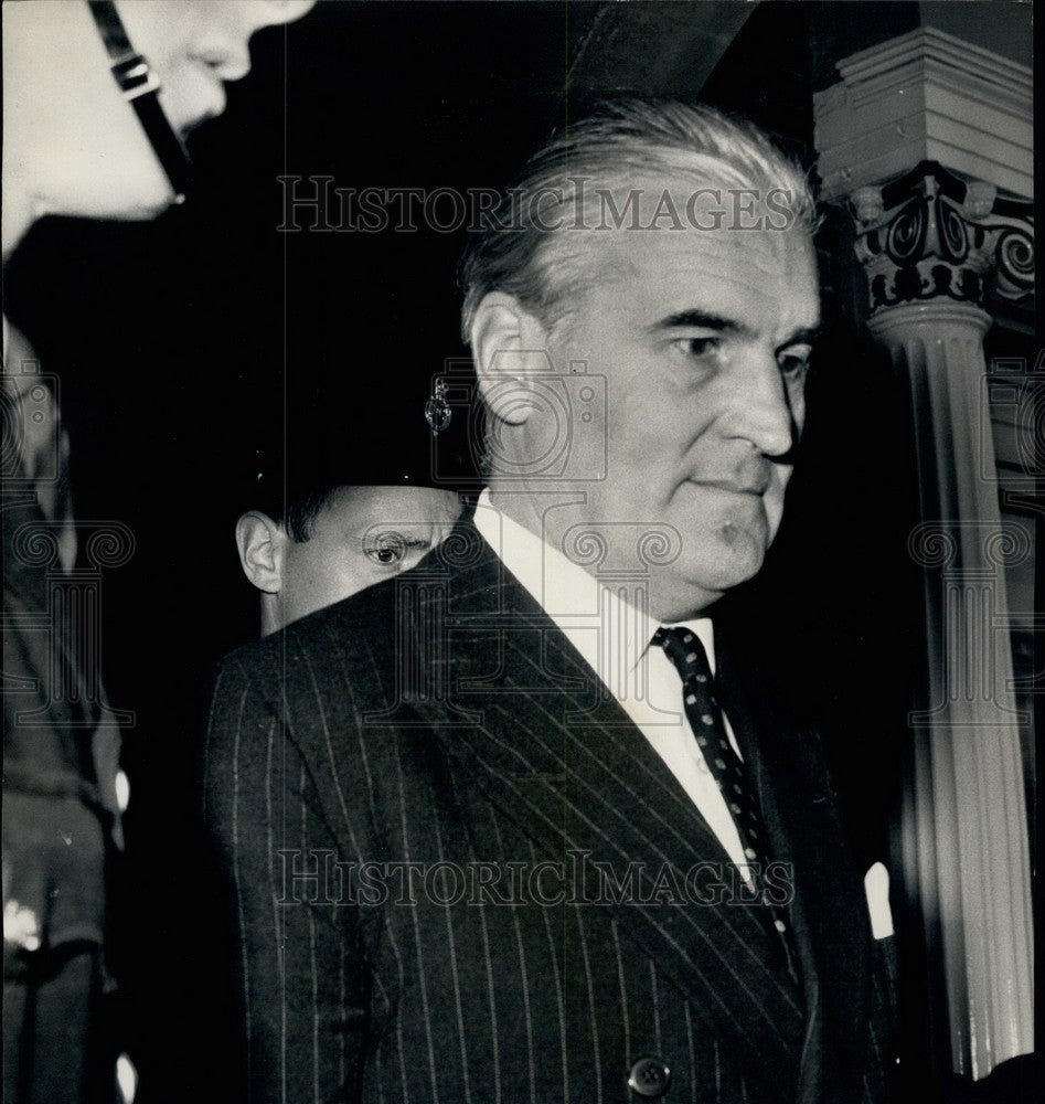 1966 Press Photo Accused Murderer Major Oliver Smedley - KSB39829 - Historic Images